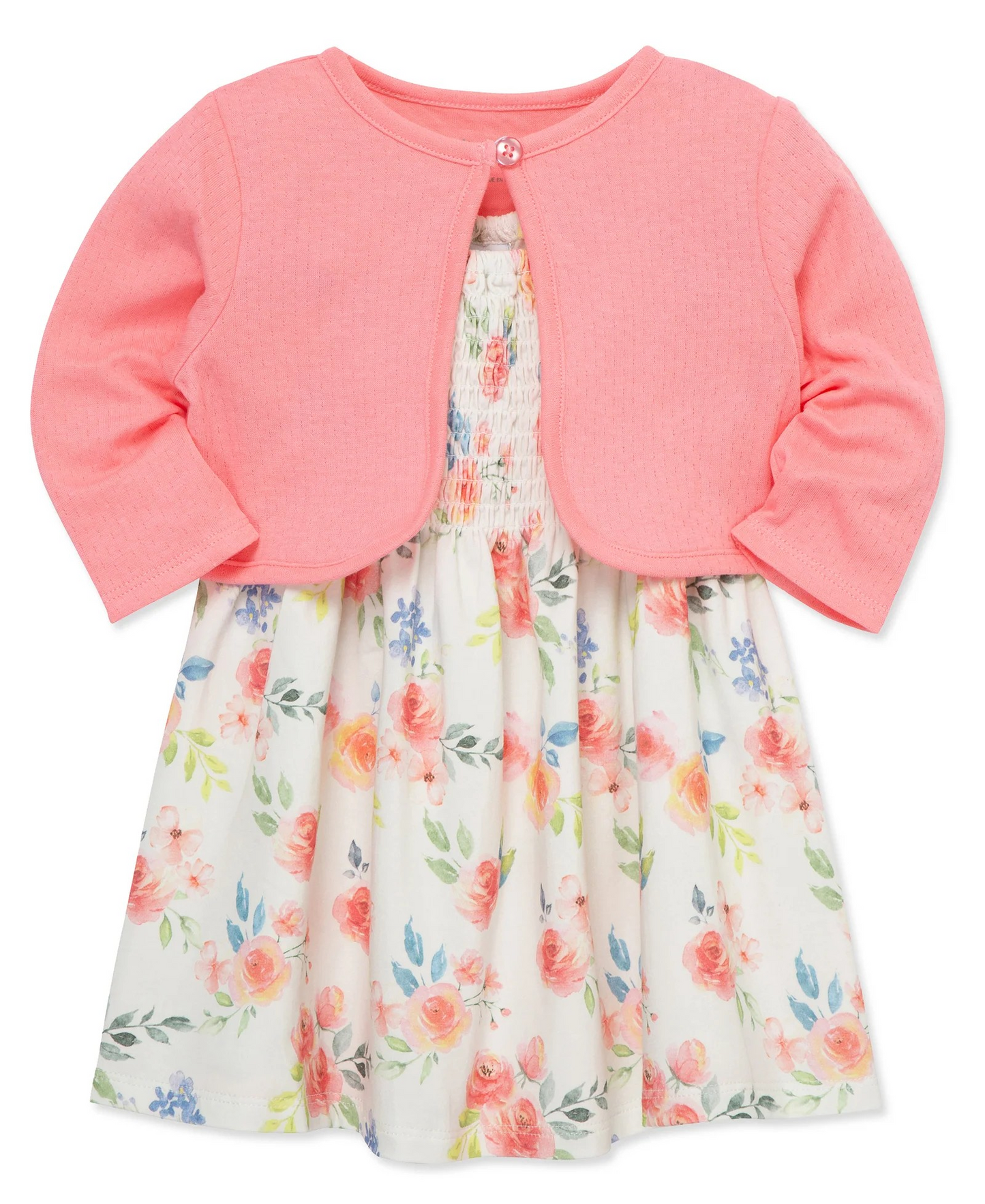 Rose Knit Dress Set