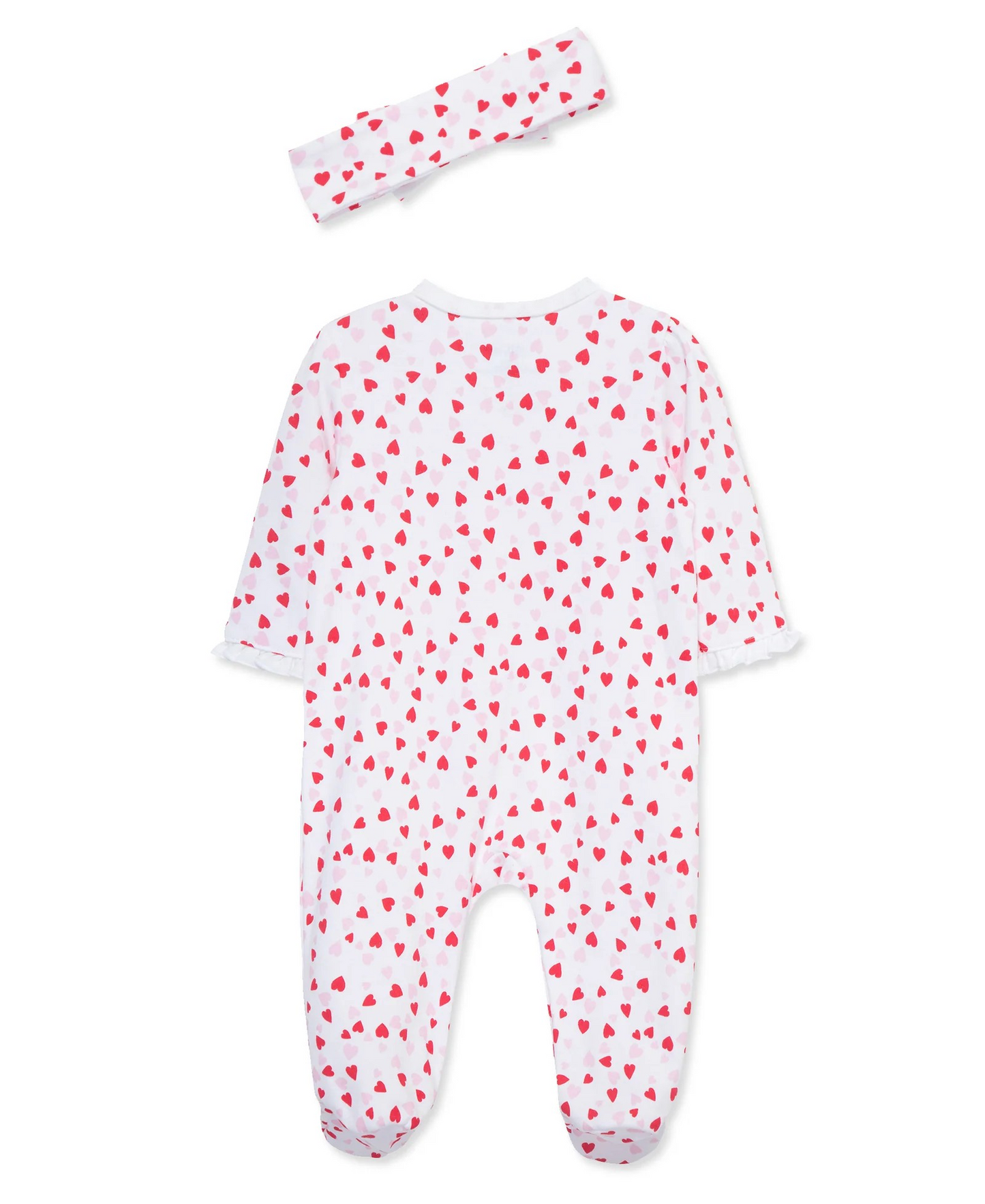 Valentine Footie & Headband
