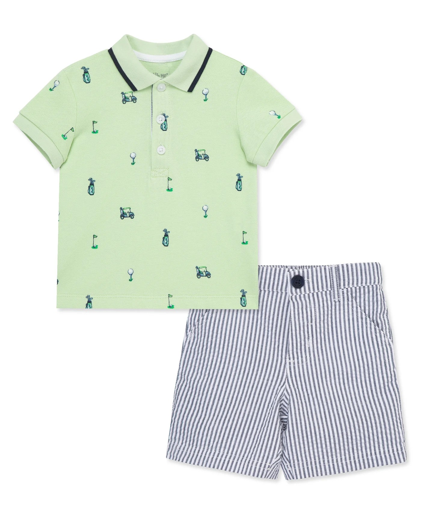 Golf Polo Short Set