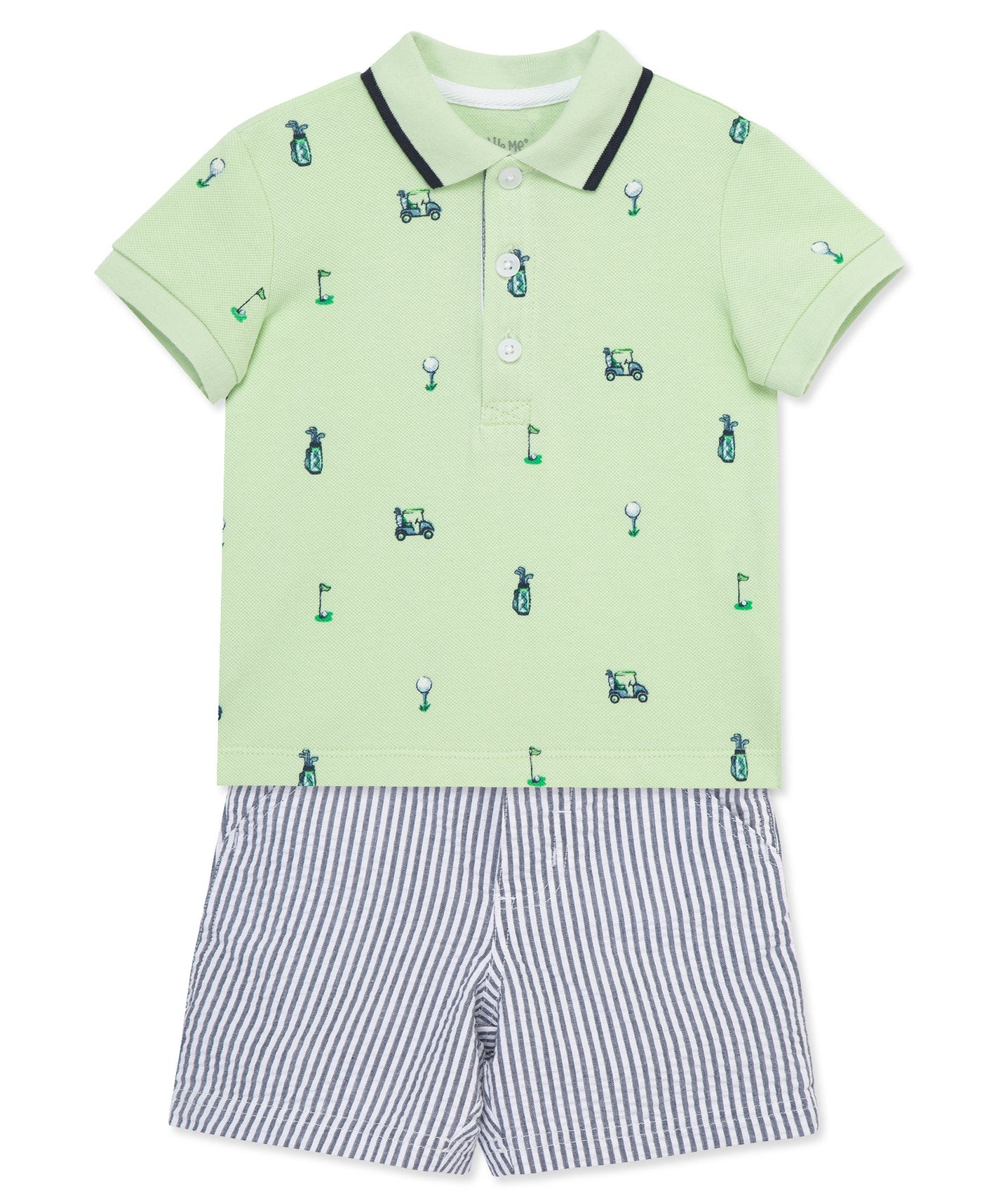Golf Polo Short Set