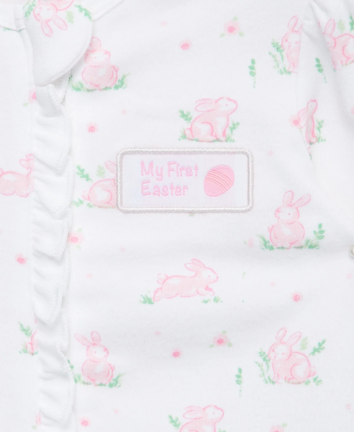Pink Bunny Footie & Hat