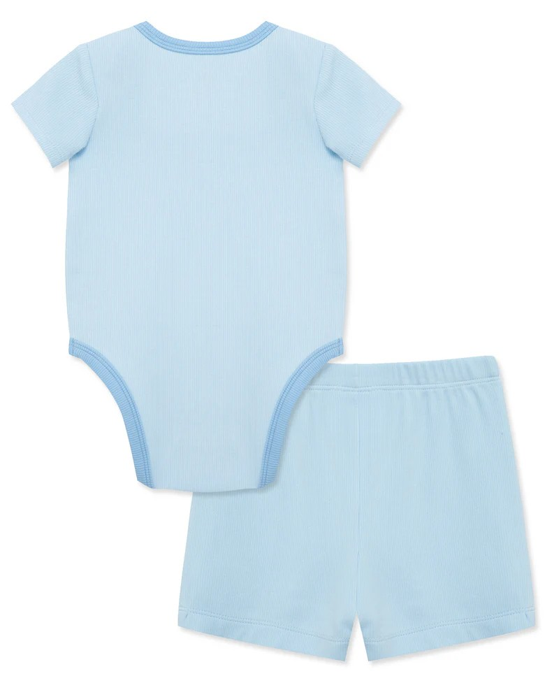 Puppy Bodysuit & Short Set