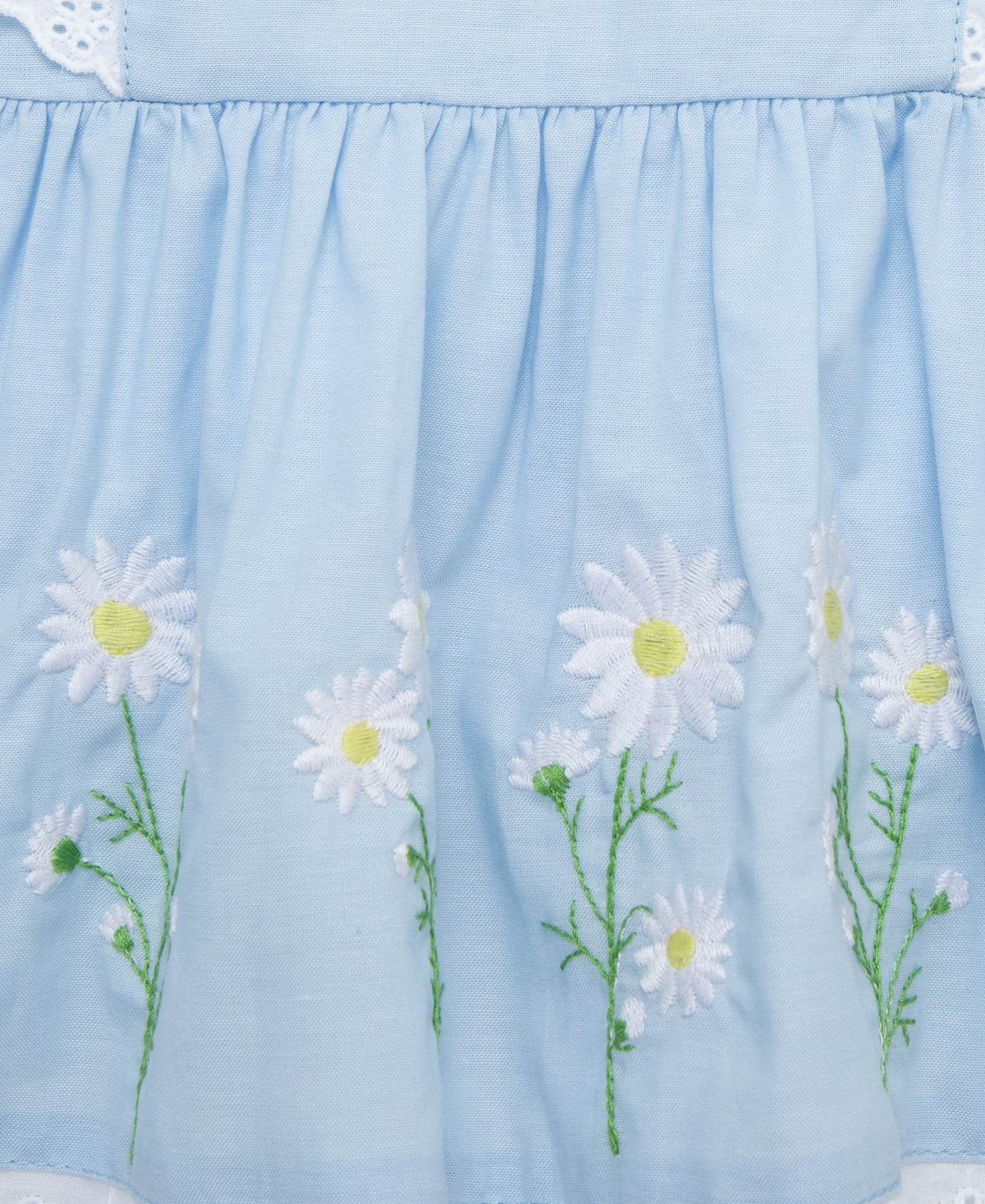 Daisy Border Woven Tunic Set