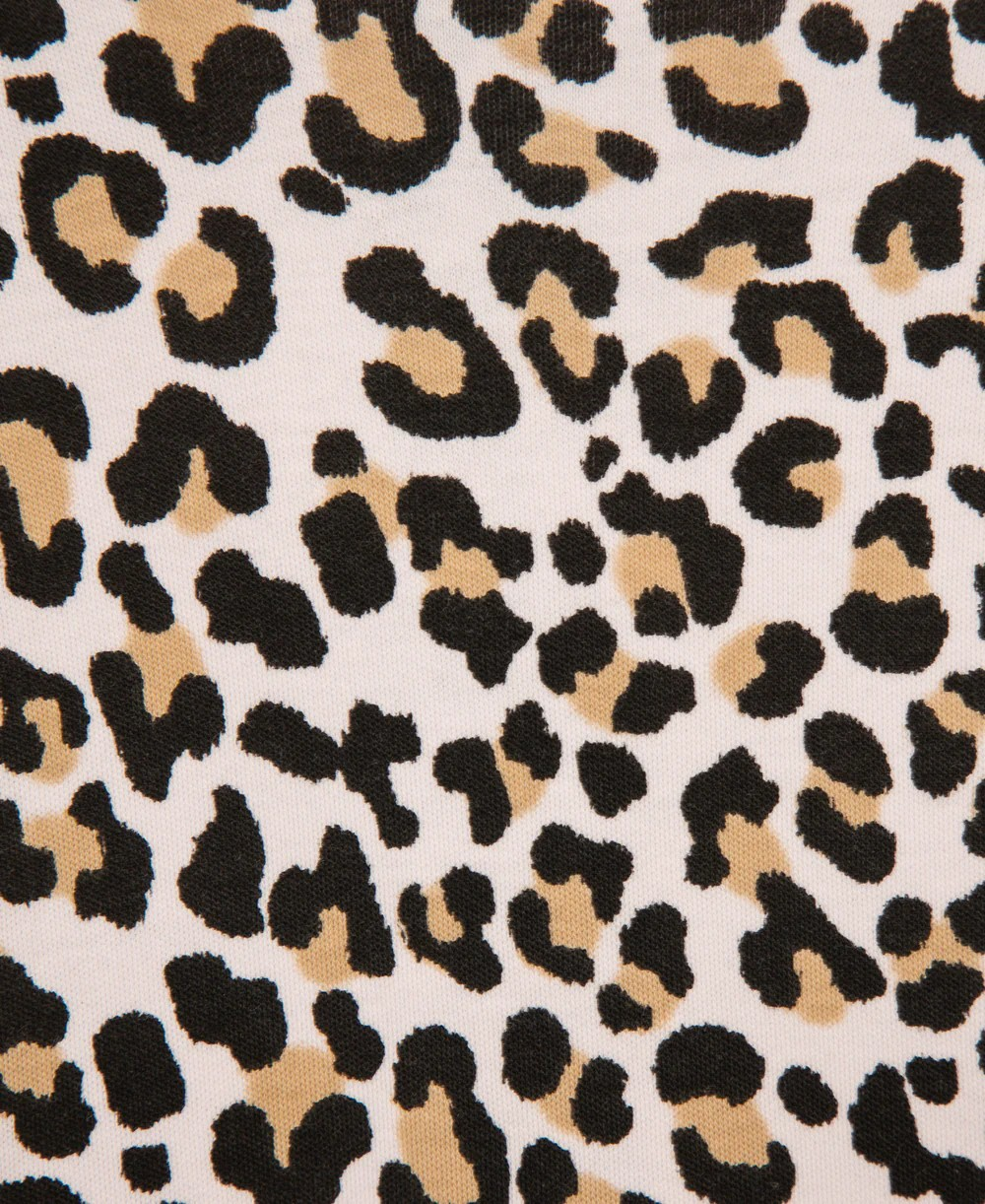 Leopard 2-Way-Zip Footed One-Piece