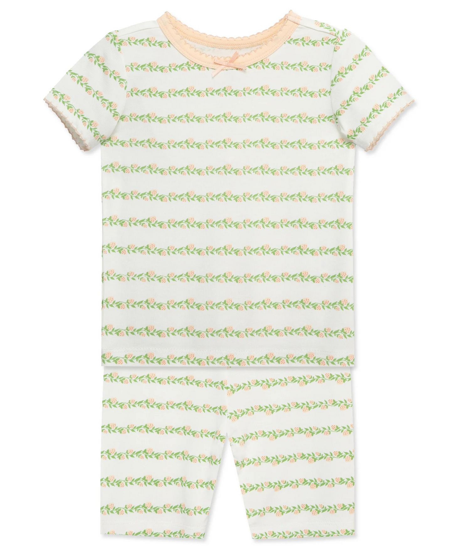Strawberry 4-Piece Pajama Set