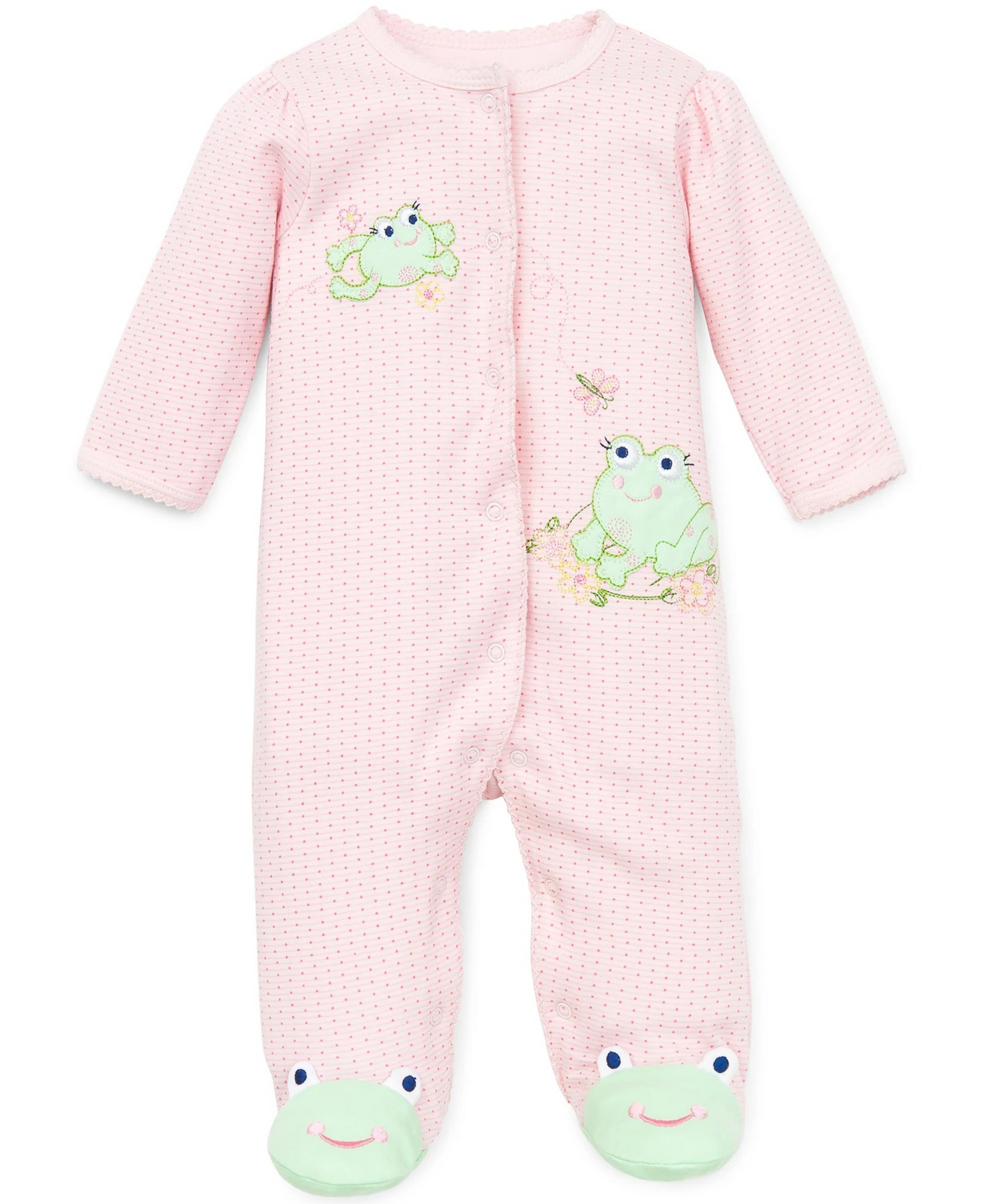 Frog Friends Footed One-Piece