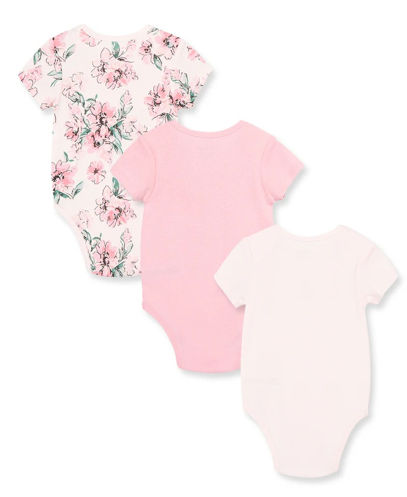 Dream Floral 3-Pack Bodysuits