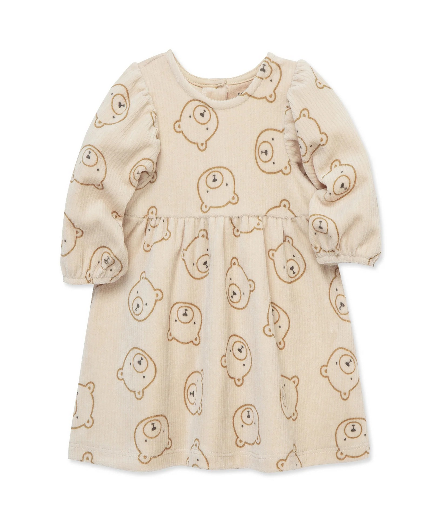Focus Kids Bear Velour Dress Set
