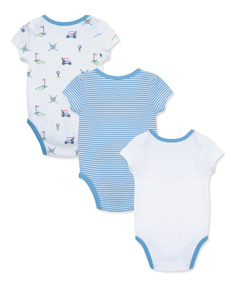 Golf Club 3-Pack Bodysuits