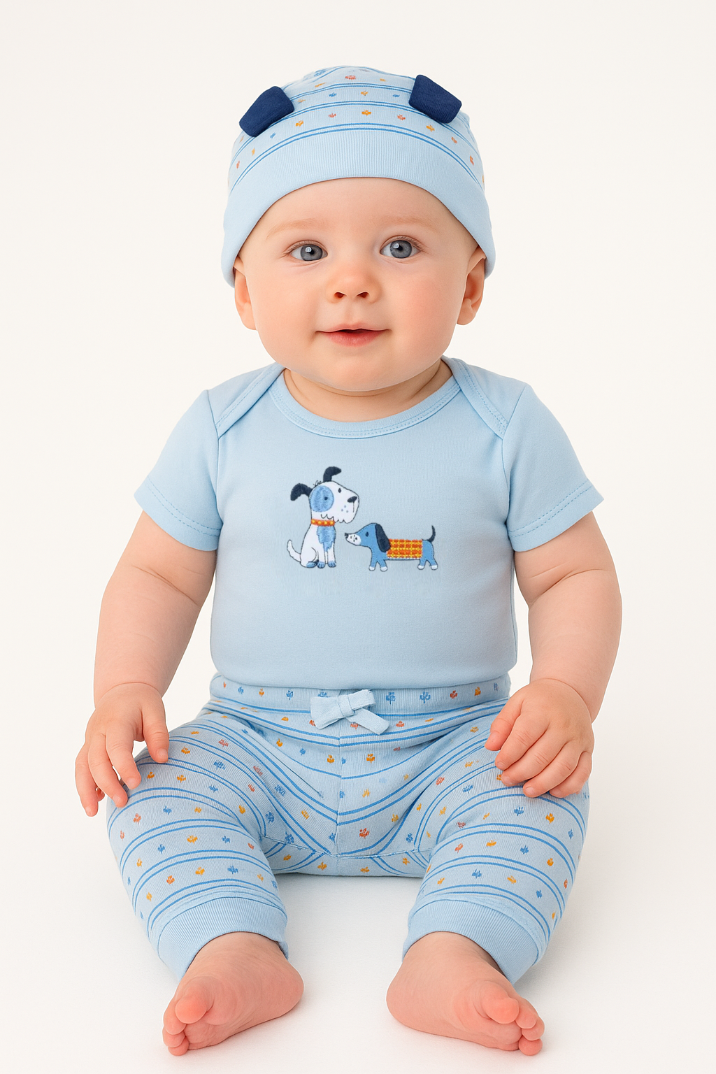 Puppies Bodysuit & Pant Set
