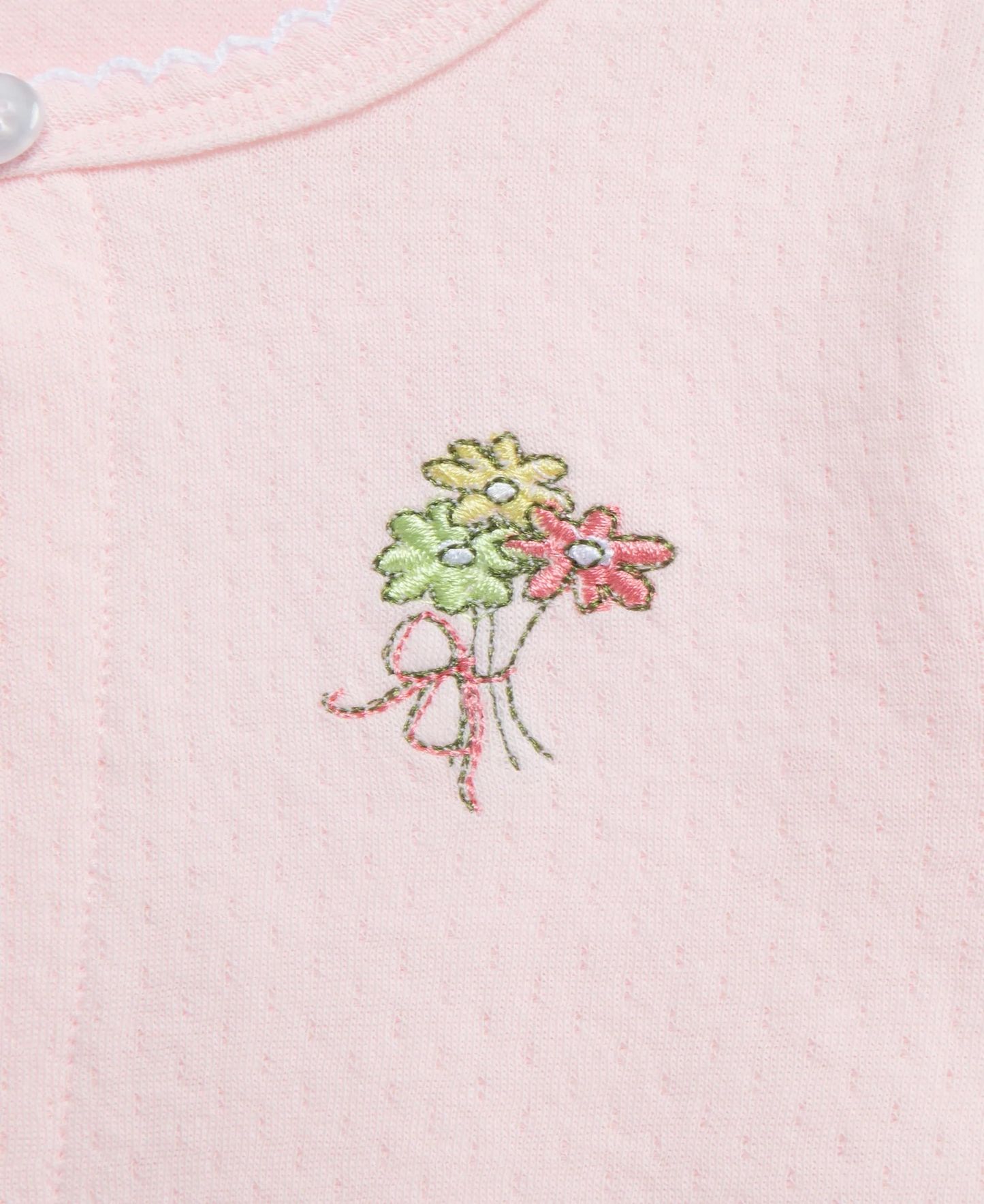 Bouquet Dress & Cardigan Set