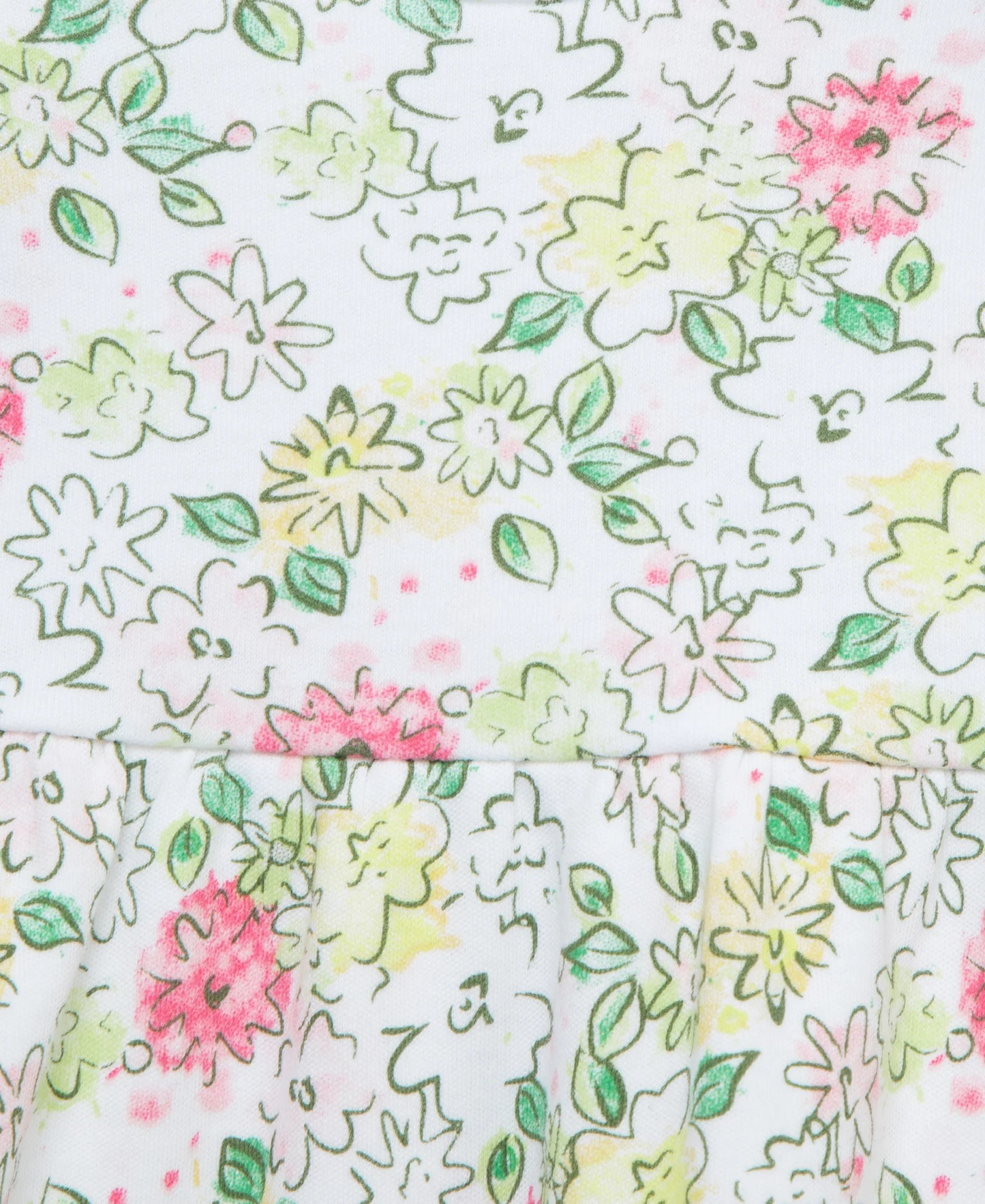Bouquet Dress & Cardigan Set