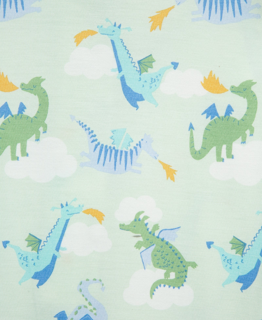 Dragon Zip Front Pajama