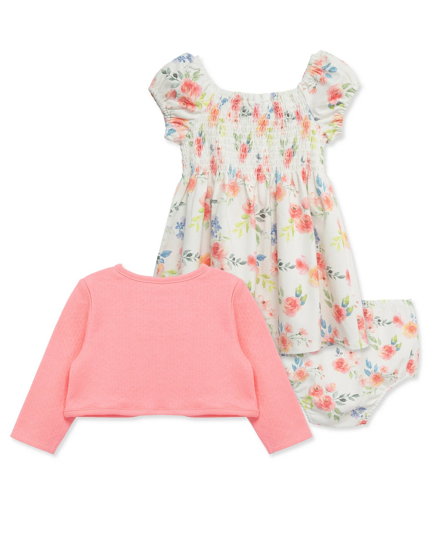 Rose Knit Dress Set