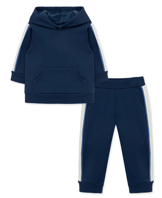 Navy Sweatshirt Set