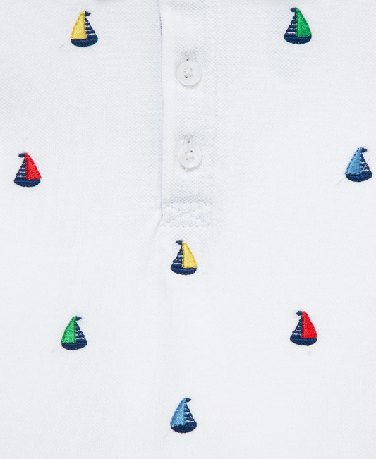 Sailboat Polo Short Set