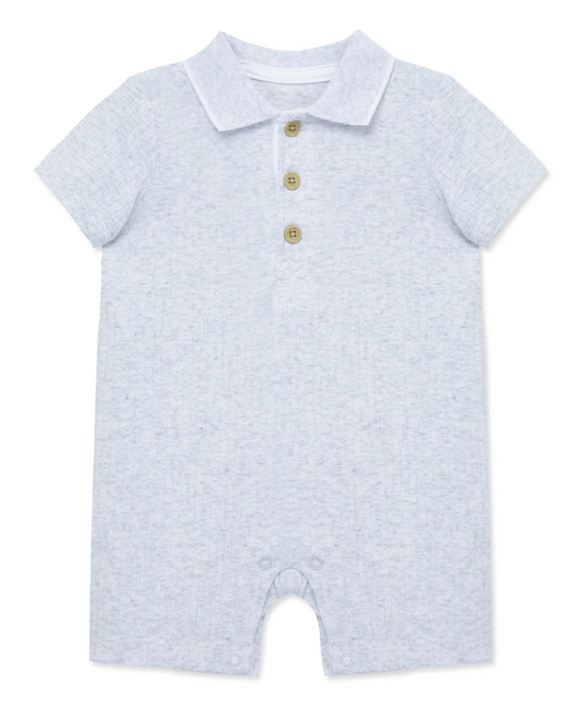 Grey Polo Romper