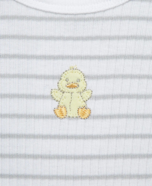 Happy Duck 3-Piece Bodysuit & Pant Set
