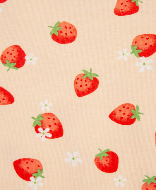 Strawberry 4-Piece Pajama Set