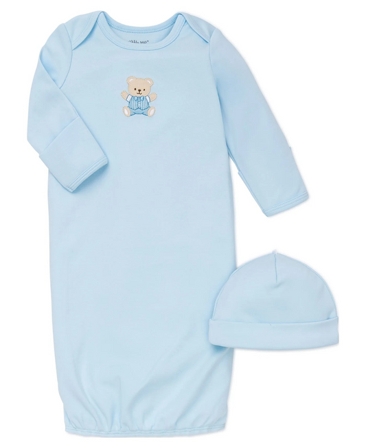 Cute Bear Sleeper Gown & Hat