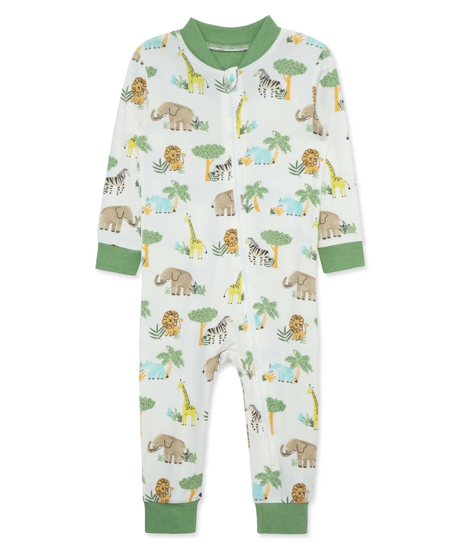 Safari Zip Front Pajama