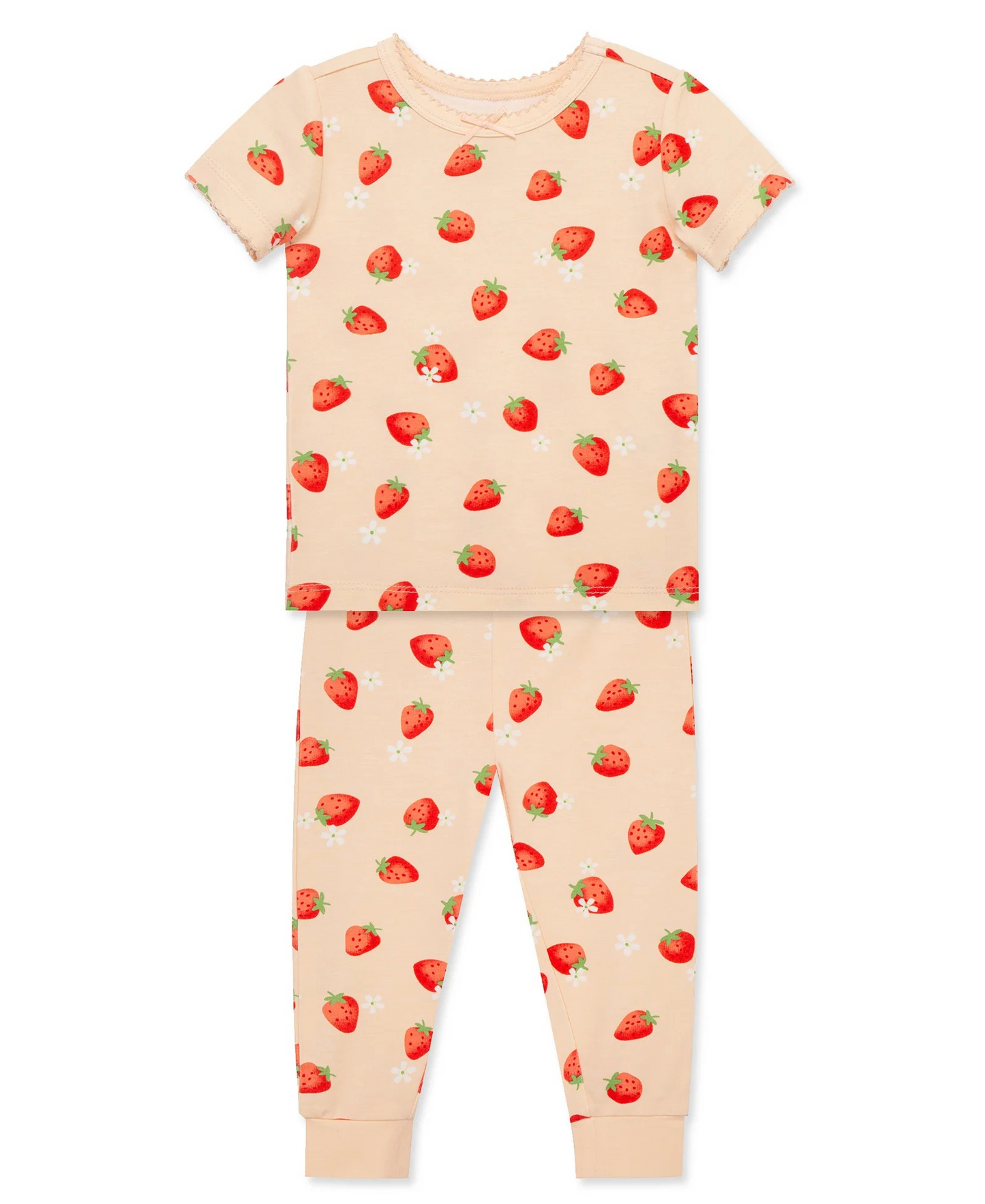 Strawberry 4-Piece Pajama Set