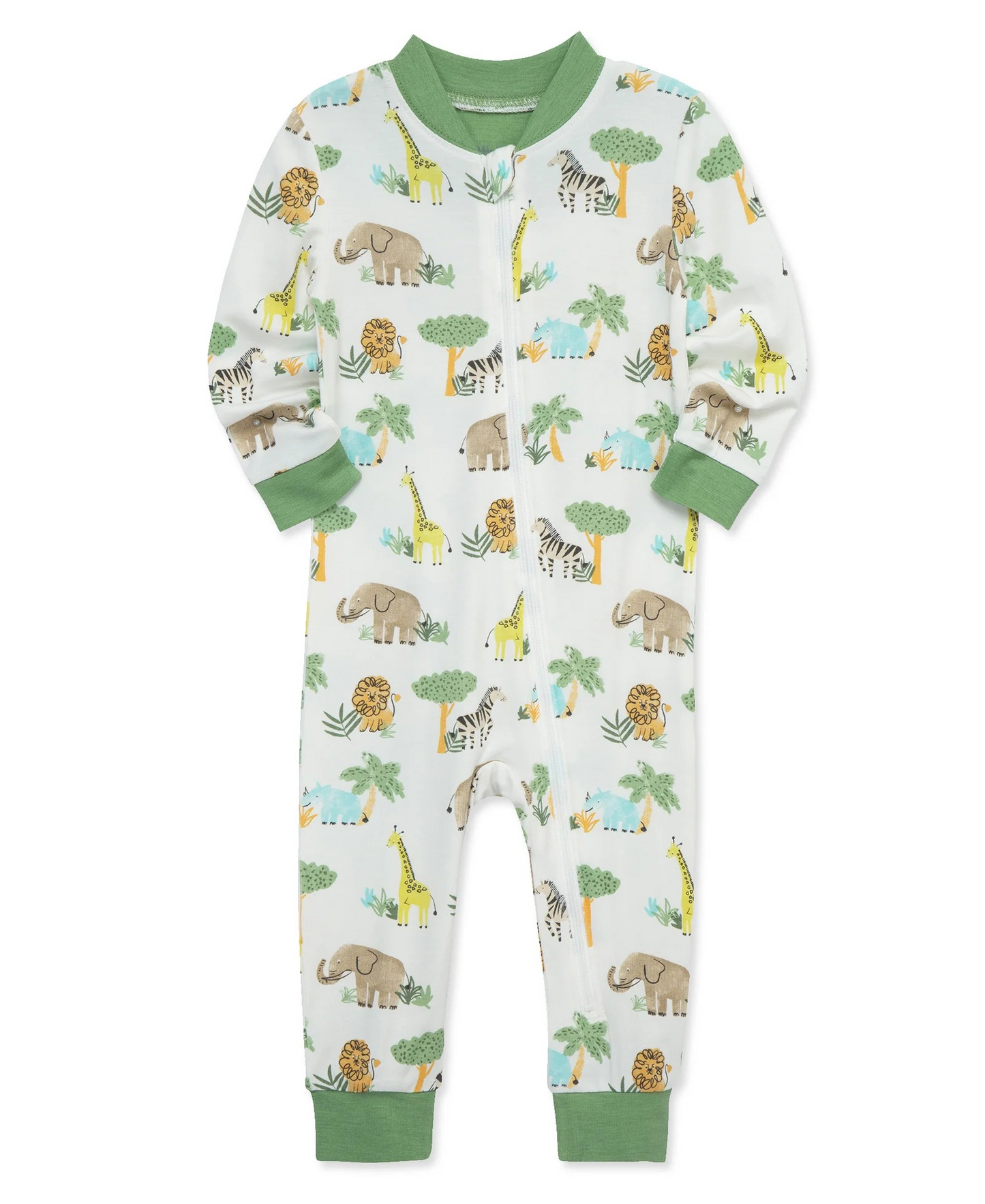 Safari Zip Front Pajama