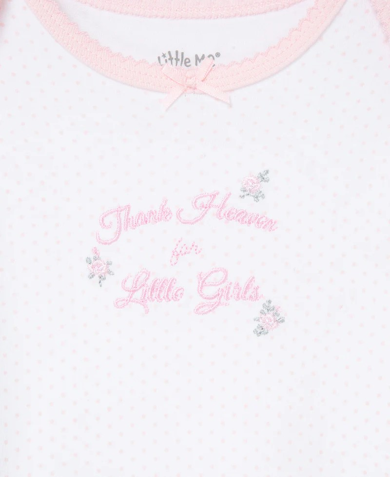 Thank Heaven For Little Girls Sleeper Gown & Hat