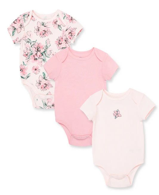 Dream Floral 3-Pack Bodysuits