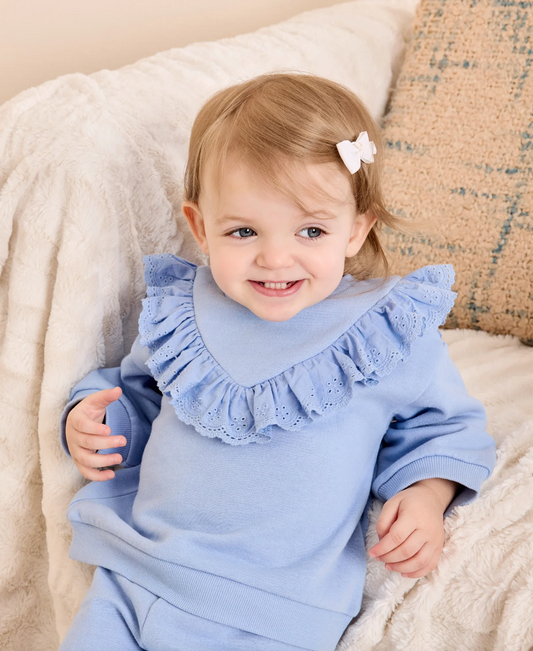 Blue Sweatshirt Set