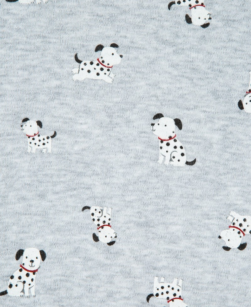 Dalmatian Footed One-Piece and Hat