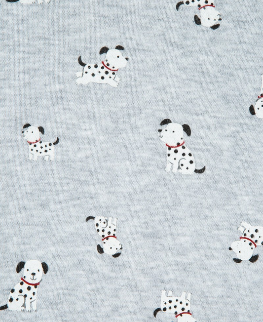 Dalmatian Footed One-Piece and Hat