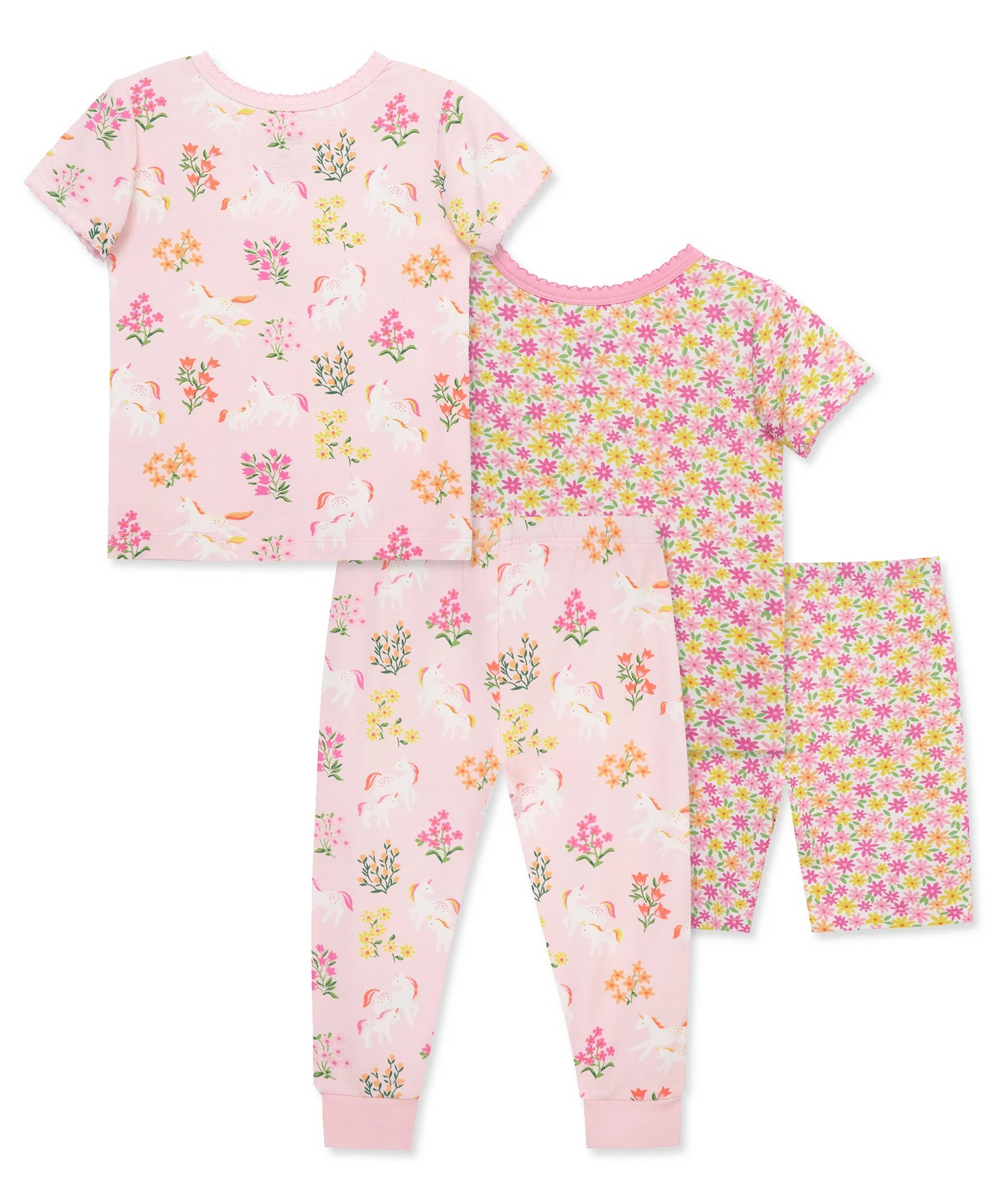 Unicorn 4-Piece Pajama Set