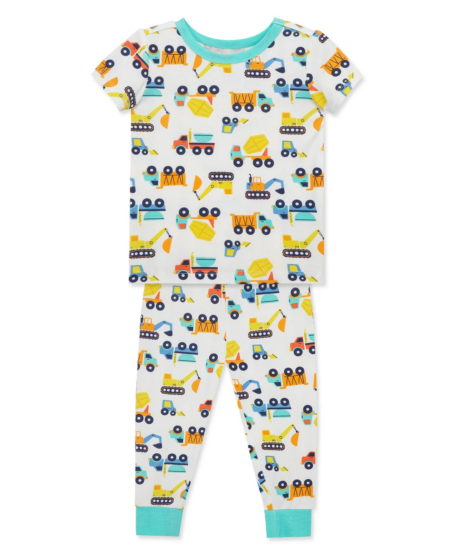 Construction 4-Piece Pajama Set