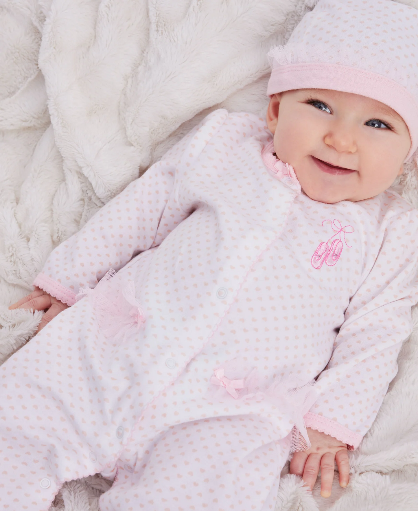 Prima Ballerina Footed One-Piece & Hat