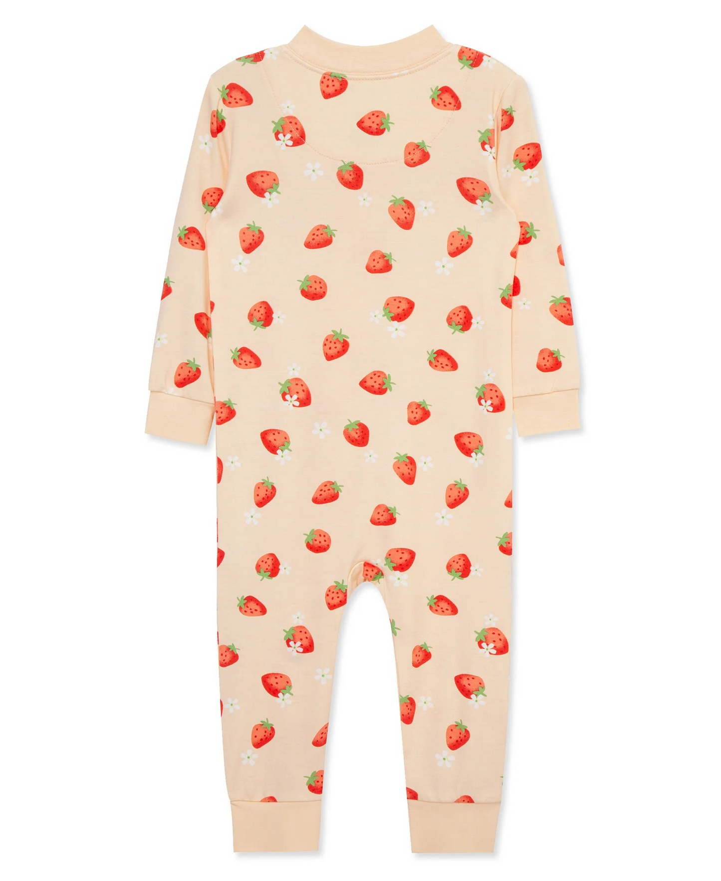 Strawberry Zip Front Pajama