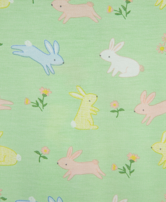 Bunny Zip Front Pajama