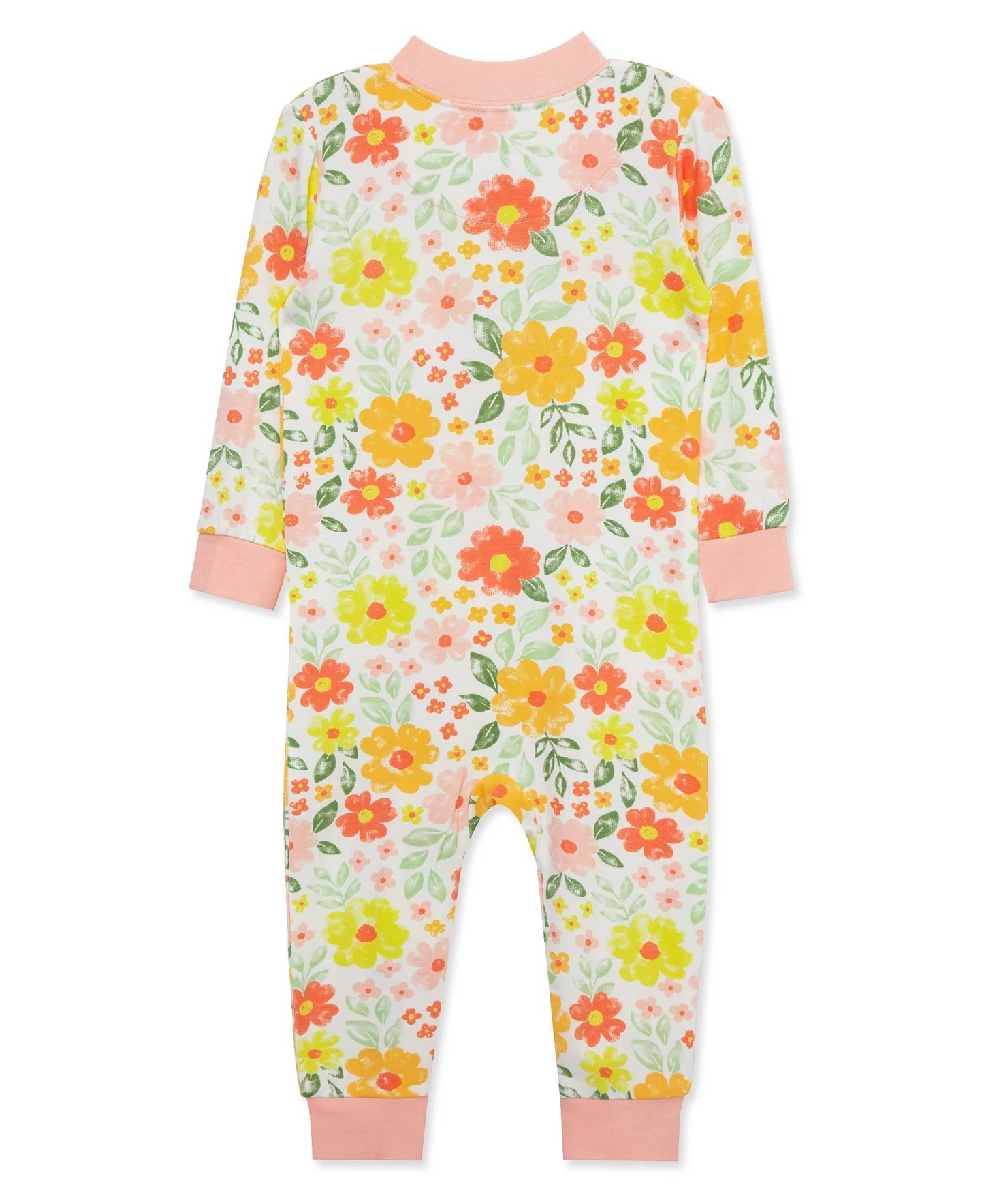 Floral Zip Front Pajama