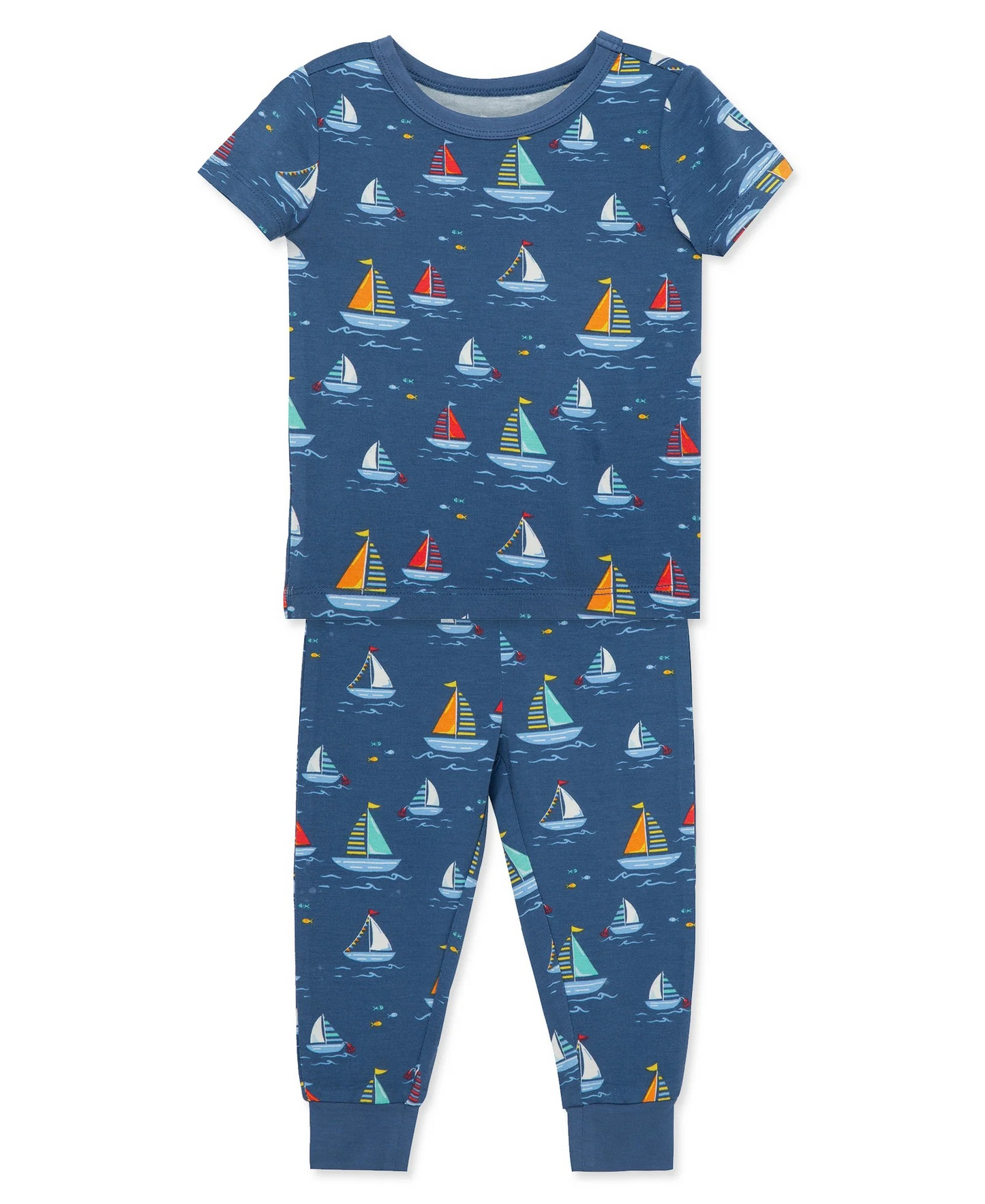Sailboat 4-Piece Pajama Set