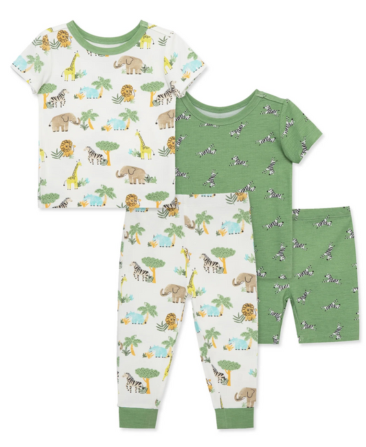 Safari 4-Piece Pajama Set