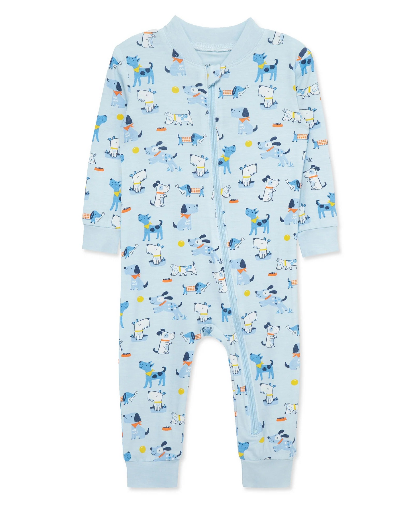 Puppy Zip Front Pajama