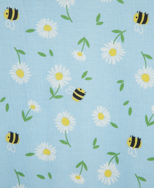 Daisy Zip Front Pajama