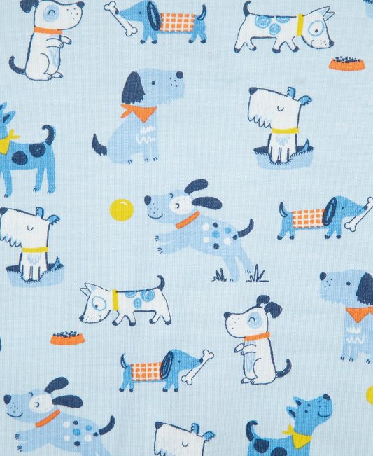 Puppy Zip Front Pajama