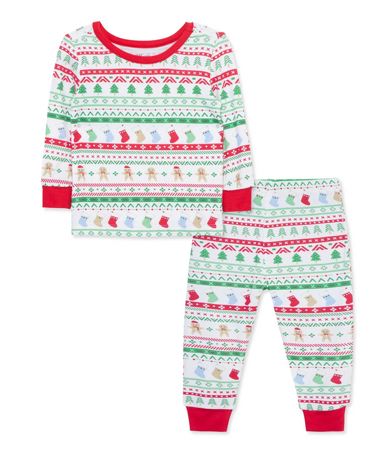 Fair Isle Pajama Set