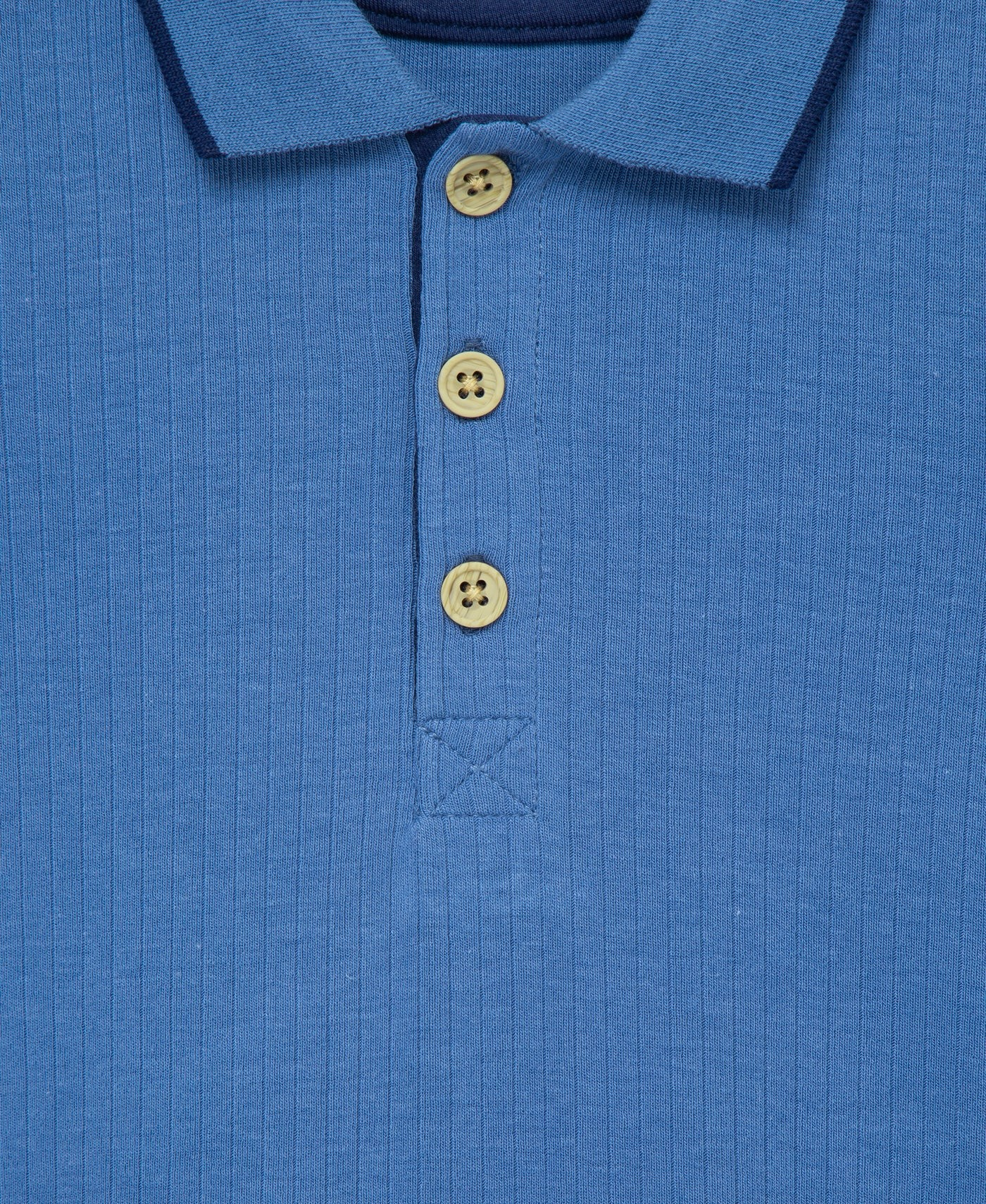 Blue Polo Romper