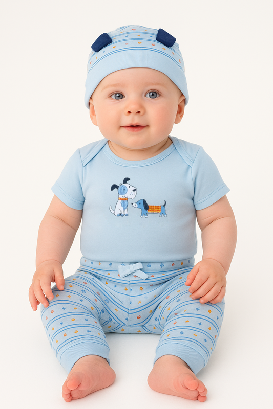 Puppies Bodysuit & Pant Set