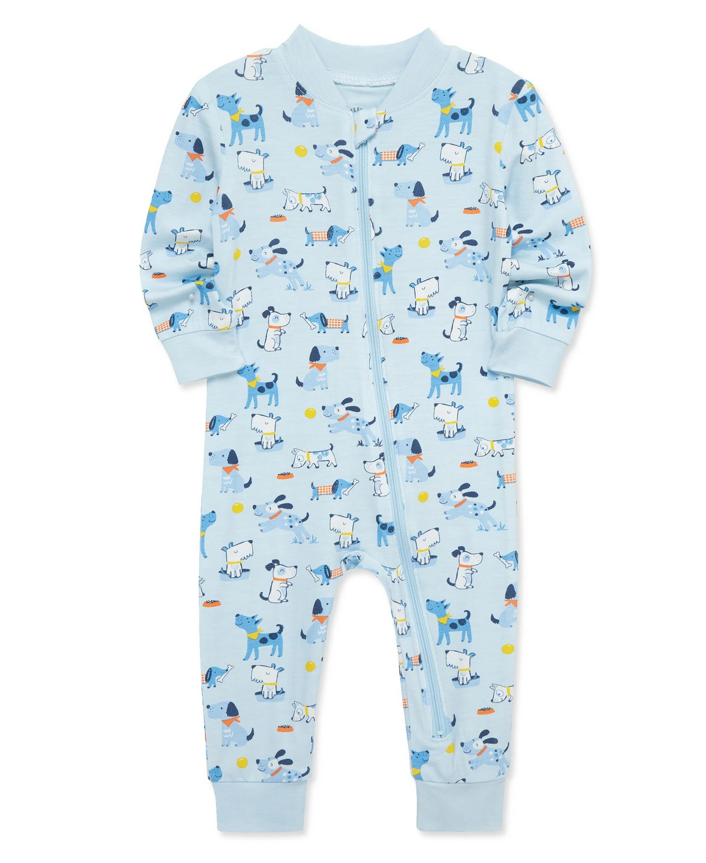 Puppy Zip Front Pajama