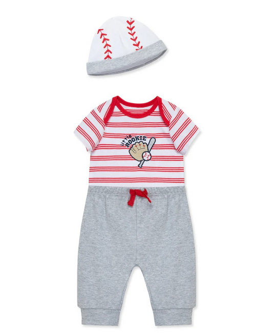 Baseball Bodysuit & Pant Set