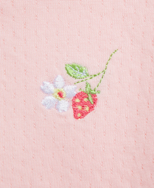 Strawberry Dress & Cardigan Set