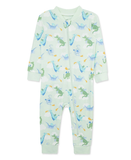 Dragon Zip Front Pajama